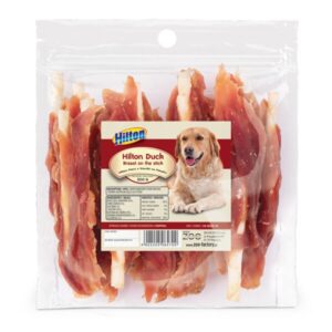 HILTON Duck Breast on the stick - šunų kramtukas - 500g