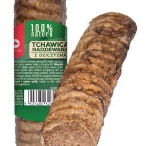 MACED Trachea stuffed with venison - šunų kramtymo žaislas - 120g