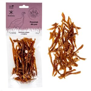 ZOYA Turkey meat - skanėstas šuniui - 80g - Image 2