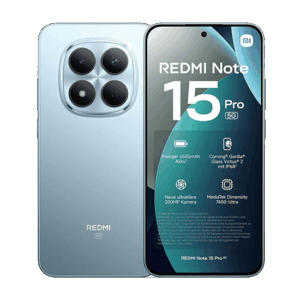Xiaomi Redmi Note 15 Pro 5G Dual Sim 8GB RAM 512GB - Glacier Blue