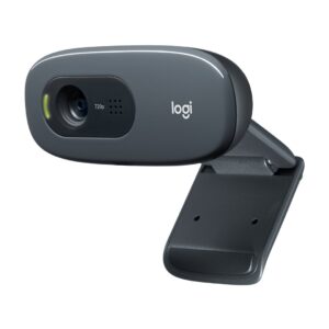 Logitech 960-001063 internetinė kamera 3 MP 1280 x 720 pikseliai USB Pilka, Tamsiai Pilka - Image 2