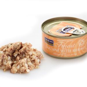 FISH4CATS Sardine with shrimp - šlapias kačių maistas - 70g - Image 2