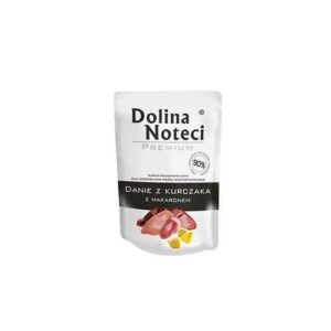 Dolina Noteci Premium vištienos patiekalas su makaronais - šlapias maistas šunims - 300g