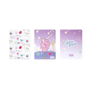 BT21 - Set of A6 COOKY notebooks (3 pieces) - Image 2