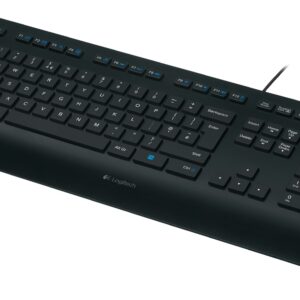 Logitech K280E Pro f/ Business klaviatūra Biuras USB QWERTY JAV tarptautinė versija Juoda - Image 2