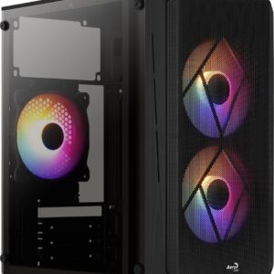 Aerocool CS107V2 kompiuterio korpusas „Mini Tower“ Juoda