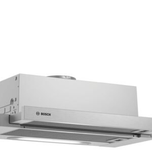 Bosch Serie 4 DFT63AC50 gartraukis Pusiau įmontuojamas (ištraukiamas) Sidabras 360 m³/h