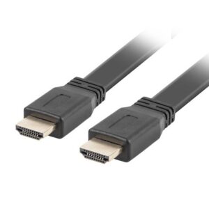 Lanberg CA-HDMI-21CU-0010-BK HDMI kabelis 1 m HDMI A tipo (standartinis) Juoda