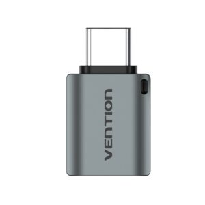 Vention CDQH0 kabelių lizdinio / kištukinio jungčių tipo keitiklis USB C USB A Pilka - Image 3