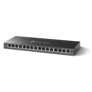 TP-Link TL-SG116P tinklo komutatorius Ne-valdomas Gigabit Ethernet (10/100/1000) Maitinimas per Eternetą (PoE) Juoda - Image 2