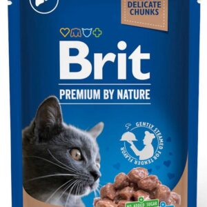 BRIT Premium Cat Liver Sterilised - drėgno kačių ėdalo - 100g
