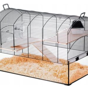 ZOLUX Narvas NeoPanas XL su stikline kiuvete, juoda