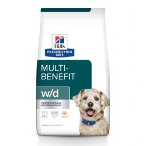 HILL'S Prescription Diet w/d Digestive Weight Diabetes Management - sausas maistas šunims - 10 kg