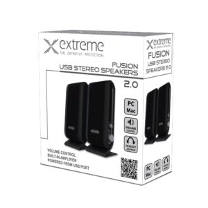 Extreme XP102 garsiakalbiai 2.0 kanalų 4 W juoda - Image 2