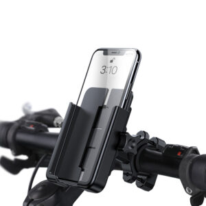 Wozinsky metal bicycle phone holder, scooters black (WBHBK3) - Image 6