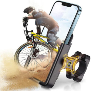 Wozinsky metal bicycle phone holder, scooters black (WBHBK3) - Image 9