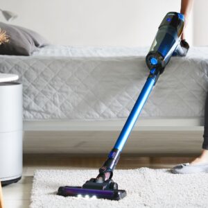 Blaupunkt VCH602BL siurblys-šluota / elektrinė šluota Dulkių siurblys-šluota „du viename“ Baterija Sausa Cikloninis Bemaišis 0,7 L 135 W Juoda, Mėlyna - Image 2