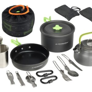 Automobilinis kelioninis maisto ruošimo rinkinys, 15 el.
