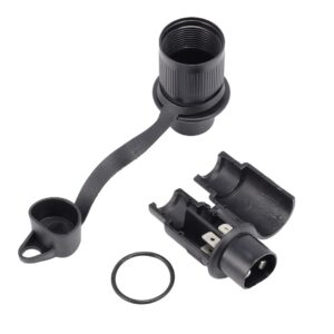 Plastic 3-pin trailer plug, loose - Image 3