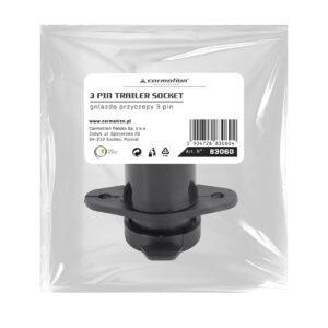 Trailer plug adapter, 3 PIN, loose, plastic - Image 5