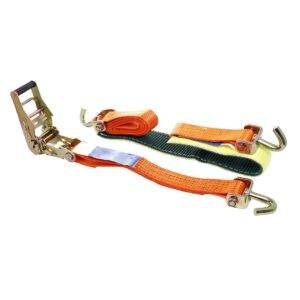 3-points cam buckle tie down strap with protector ,50 mm, max 5000 kg, 3,5 m