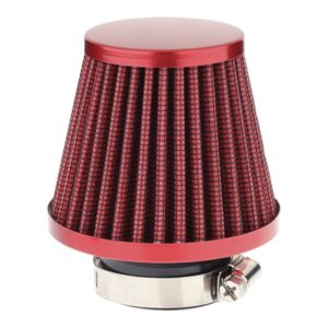 Conical air filter 74x62x51 mm, red