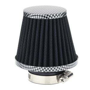 Conical air filter 74x62x51 mm, black/carbon