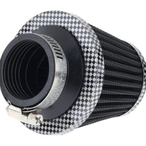 Conical air filter 74x62x51 mm, black/carbon - Image 2