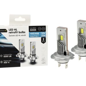 Bulbs VISION LED retrofit H7/H18 HL 12V 35W 4200 lm 6000K, 2 pcs. - Image 3