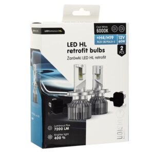 Bulbs VISION LED retrofit H4/H19 HL 12V 60W 7200 lm 6000K, 2 pcs. - Image 5