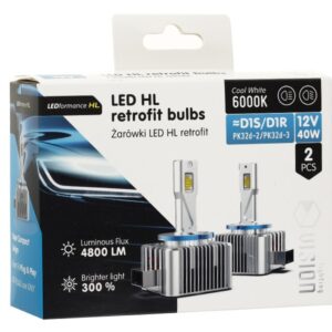 Bulbs VISION LED retrofit D1S/D1R HL 40W 4200 lm 6000K, 2 pcs. - Image 4