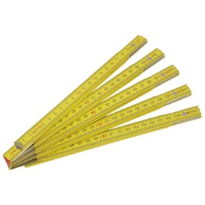 Folding wooden rule, 2 m - Image 2