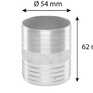 Hose connector diam. 54 mm - Image 2