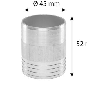 Hose connector diam. 45 mm - Image 2