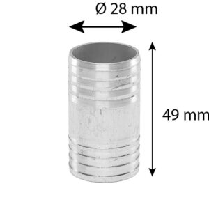 Hose connector diam. 28 mm - Image 2