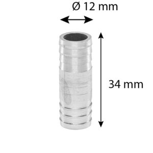 Hose connector diam. 12 mm - Image 2