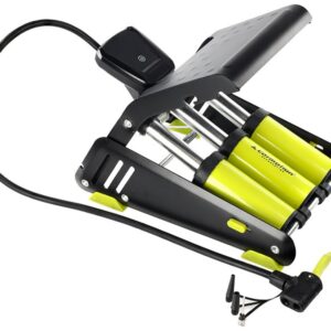 Three-piston kojinė pompa with digital pressure gauge, max 8 BAR / 120 PSI - Image 2