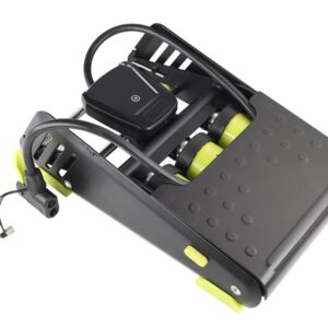 Three-piston kojinė pompa with digital pressure gauge, max 8 BAR / 120 PSI