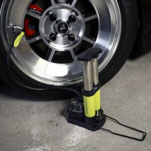 Double-piston kojinė pompa with analog pressure gauge, max 10 BAR / 140 PSI - Image 5