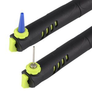 Automobilinė mini rankinė pompa 205 mm, max 8 BAR / 120 PSI - Image 3