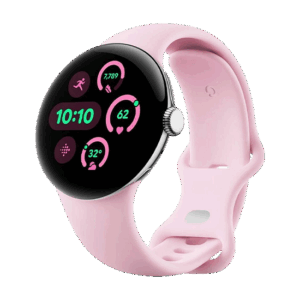 Išmanusis laikrodis Google Pixel Watch 3 41mm LTE - Silver/Rose