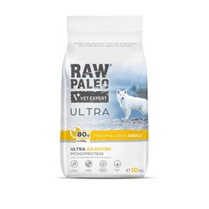 RAW PALEO Ultra Medium&Large Adult Turkey - sausas šunų maistas - 10 kg