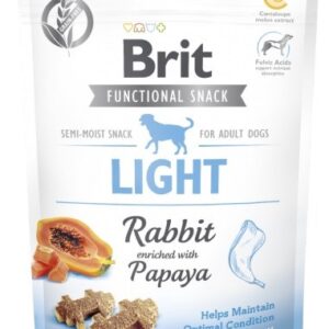 BRIT Functional Snack Light Rabbit - skanėstas šunims - 150g