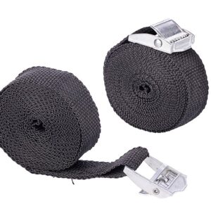 Cam buckle tie down straps 25 mm x 3.5m, 100 daN, 400 kg