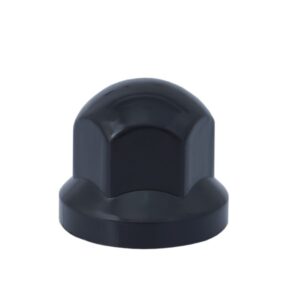 Ratlankių varžtų dangteliai S-33, black, low, 10 vnt