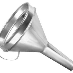 Metalinis piltuvas, bowl 165 mm, straight