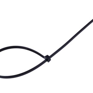 Nailoniniai kabelio tvirtinimo dirželiai 300x3.6 mm, black, 100 vnt - Image 2