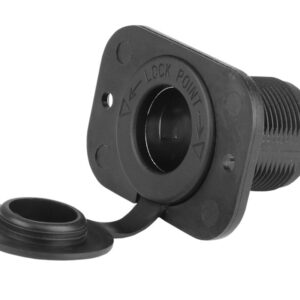 Built-in socket EURO 12V/24V with socket holder (58083)