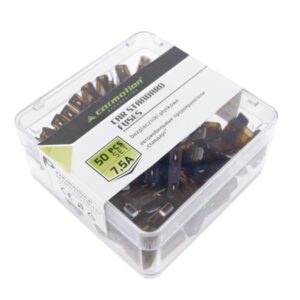 Blade saugikliai UNI 7.5A, 50 vnt