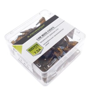 Blade saugikliai MINI 7.5A, 100 vnt